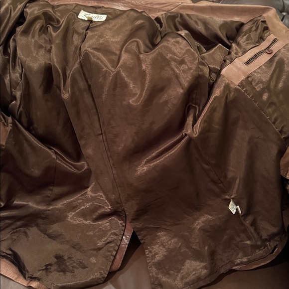 Scully Western Men's Long Size 50 Leather Jacket - Picture 13 of 13